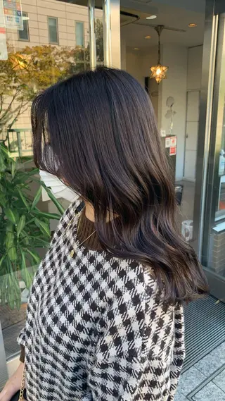 ロング カラー 🌈re-room EIKI🇰🇷のヘアスタイル