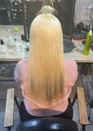 ロング おがわ まなのヘアスタイル