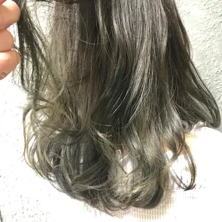 ミディアム カラー パーマ Nero✂︎ officialのヘアスタイル