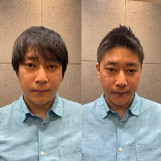 ショート メンズ トレサンパ所属・💈トレサンパ 💈金山駅✂︎愛実のヘアスタイル