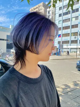 ショート sea's所属・ヒラカホ/矢場町/ ブリーチ/似合わせのヘアスタイル