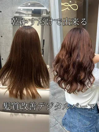 ロング SALOWIN  表参道suite所属・✨モニター様募集✨ 縮毛矯正のプロのヘアスタイル