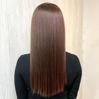 カラー ロング GLOSS 心斎橋 山上のヘアスタイル