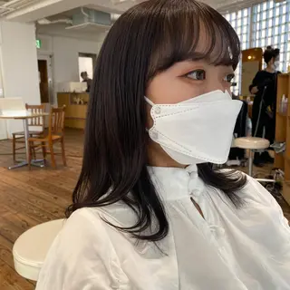 ミディアム カラー 🌱加藤　胡太郎 /艶髪ストレート🌱のヘアスタイル