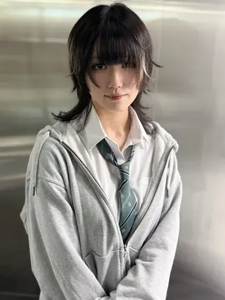 ショート 🐺立川のウルフ屋 さん🐺おかみ🐺のヘアスタイル