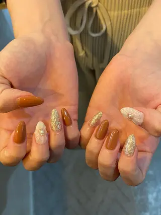 カラー ネイル scre as Etelのネイルデザイン