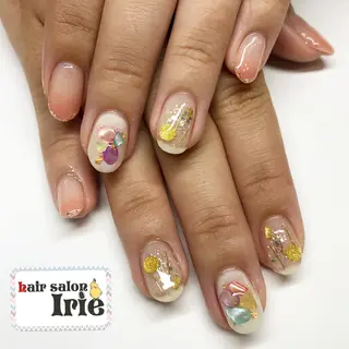 ネイル Hair salon Irie所属・與儀 知佳のネイルデザイン