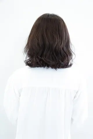 ミディアム カラー パーマ ヘアアレンジ PLUSISM Velen【プラスイズムヴェレン】所属・✨関西No1✨ 春木淳也のヘアスタイル