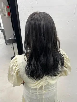 セミロング カラー 🐶ひかる🐶 JILLSTUDIOのヘアスタイル