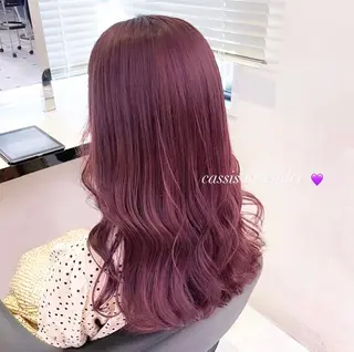 カラー RIKO👼🏻💓 韓国ガーリーのヘアスタイル