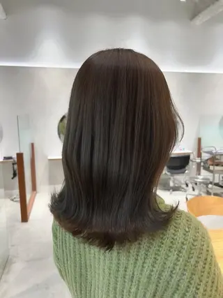 ミディアム 宮澤 美幸のヘアスタイル
