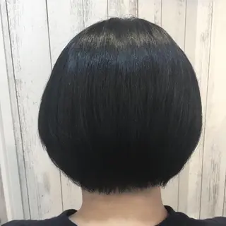 ショート カラー パーマ 金崎 新吾のヘアスタイル