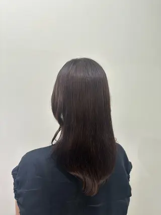 セミロング 渡邊 七海のヘアスタイル