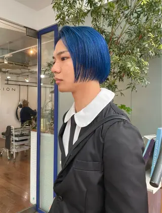 ショート カラー chiharu ボブ/レイヤーのヘアスタイル