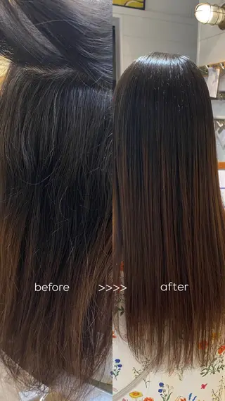 ロング BUZZ 自由が丘所属・niimi rimuのヘアスタイル