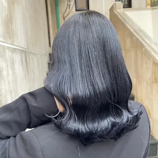 カラー 髪質改善&美髪カラー ボブ&ロングRYOのヘアスタイル