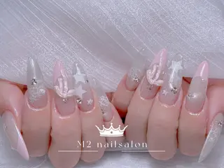 ネイル 長さだし専門店 M2 rikaのネイルデザイン