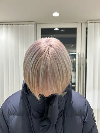 ショート メンズ メンズヘア/透明感 カラー/ayatoのヘアスタイル