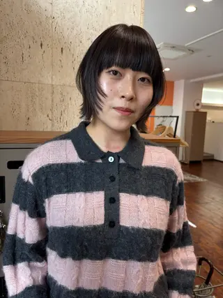 ショート 田中 愛燦のヘアスタイル