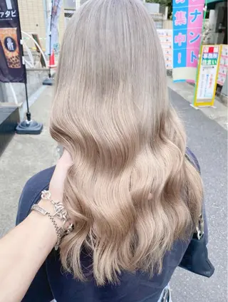 ロング ❄️💛エクステ ブリーチ❄️yukiのヘアスタイル