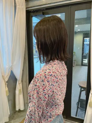 ミディアム カラー HIROKI ” stylistのヘアスタイル