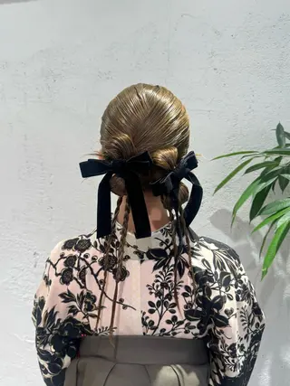 ヘアアレンジ 🍪ﾖｼｲﾊﾙﾈ🍪 ﾗﾍﾞﾝﾀﾞｰｶﾗｰのヘアスタイル