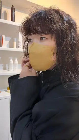 ミディアム KOCHAB所属・KOCHAB 中村穂風のヘアスタイル