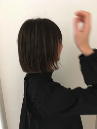 カラー Batta所属・坂上 岳のヘアスタイル