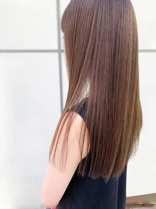 ロング カラー ヘアアレンジ Zina福岡天神🪞 髪質改善🪞レイヤーのヘアスタイル