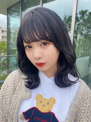 ミディアム COAGINZAMaison【コア銀座メゾン】所属・11万フォロワー 浜田貫太郎✨️のヘアスタイル