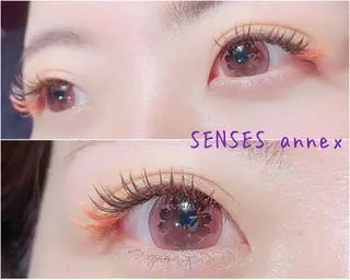 マツエク・マツパ SENSES_ WAKAのマツエク・マツパデザイン