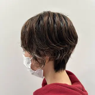 ショート パーマ メンズカット/パーマ 👟黒田紗名👟のヘアスタイル