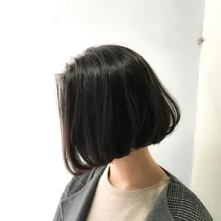 ショート カラー 『推し活』被らない ヘアアレンジのヘアスタイル