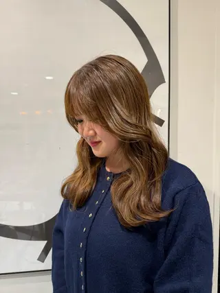 ロング カラー 艶髪/ロングモデル 募集🫧terukaのヘアスタイル