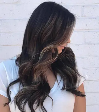 ロング カラー チビ編み込みエクステ シールEXどぅ〜すのヘアスタイル