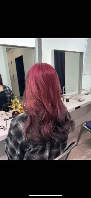 ロング カラー 魅力引き出しヘア🐾 るくものヘアスタイル