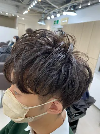 ショート a-o岡野　こやま しんぺいのヘアスタイル