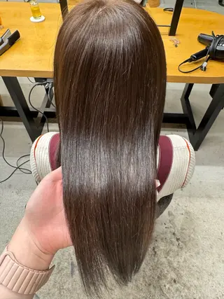 セミロング カラー 🎀レイナ／透明感 ／艶感／髪質改善🎀のヘアスタイル