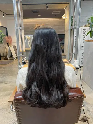 ロング yuika .のヘアスタイル