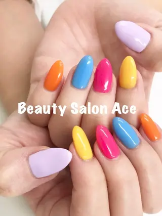 ネイル Beauty Salon Ace(ネイルサロン エース)所属・池袋フィルイン Ace♡長さだしのネイルデザイン