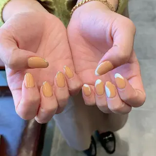 ネイル YUKIMO🍎名駅 /ニュアンスのネイルデザイン