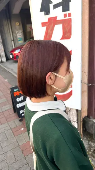 ショート カラー 🌈re-room EIKI🇰🇷のヘアスタイル