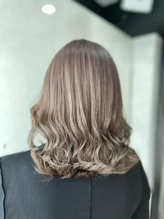 セミロング 👑最高級エクステ 👑新宿/タイセイのヘアスタイル