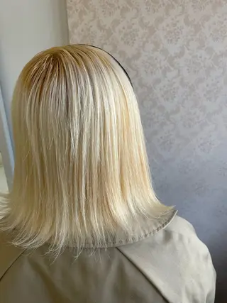 ミディアム ヒヨシ ルナのヘアスタイル