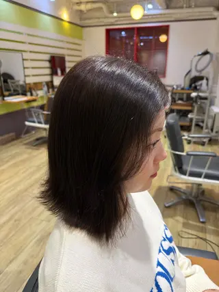 ミディアム カラー Meguro/海外風 /艶カラー⭐️のヘアスタイル