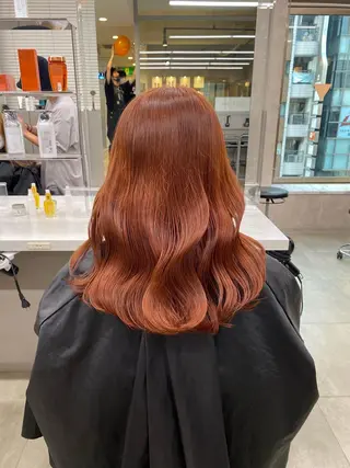 ミディアム カラー ヘアアレンジ キッズ TRUNAIL&EYE所属・TRU Shino🦋のマツエク・マツパデザイン