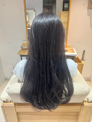 ロング カラー ブルームヘアデザイン かこ。のヘアスタイル