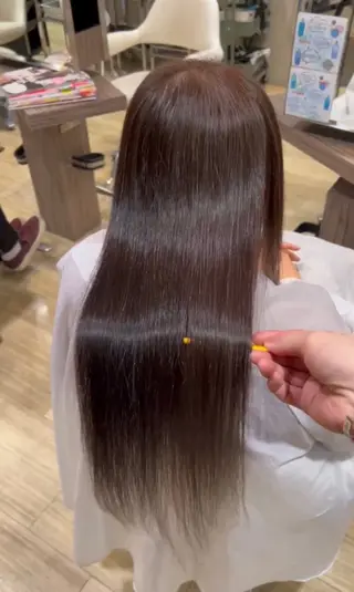 ロング 廣末 千菜のヘアスタイル