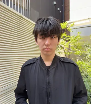 ショート メンズ 吉田一輝 外国人パーマのヘアスタイル