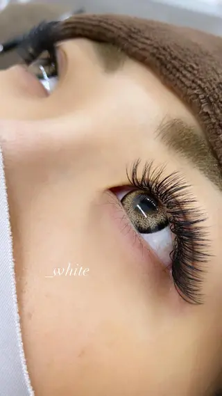 マツエク・マツパ _WHITE 南海難波店のマツエク・マツパデザイン